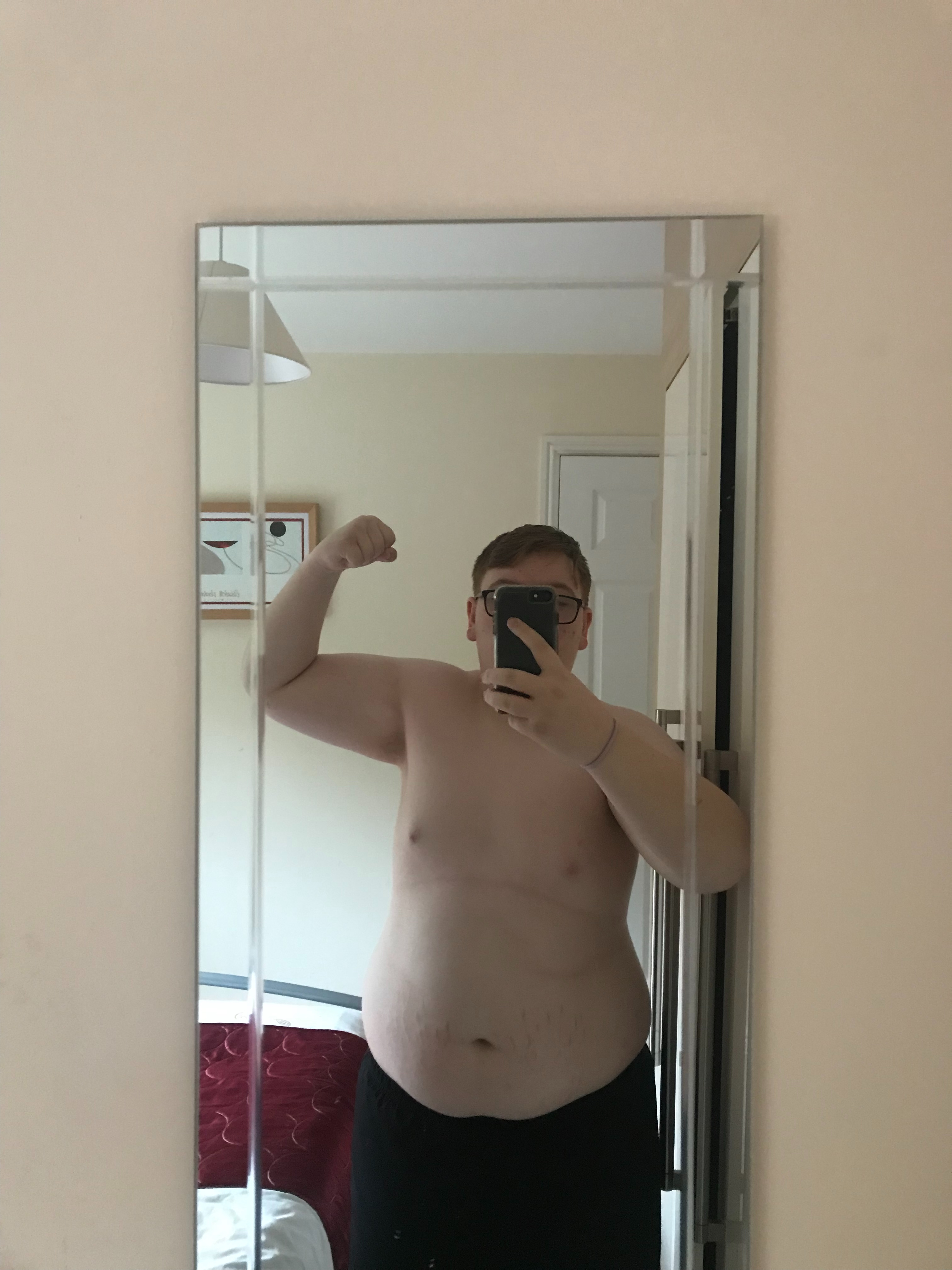 Charlie before - starting point at 108kg